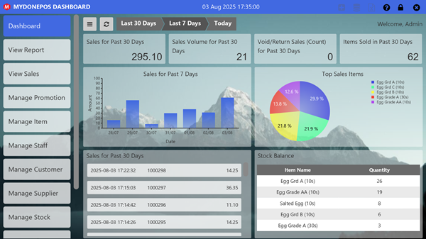 POS Dashboard